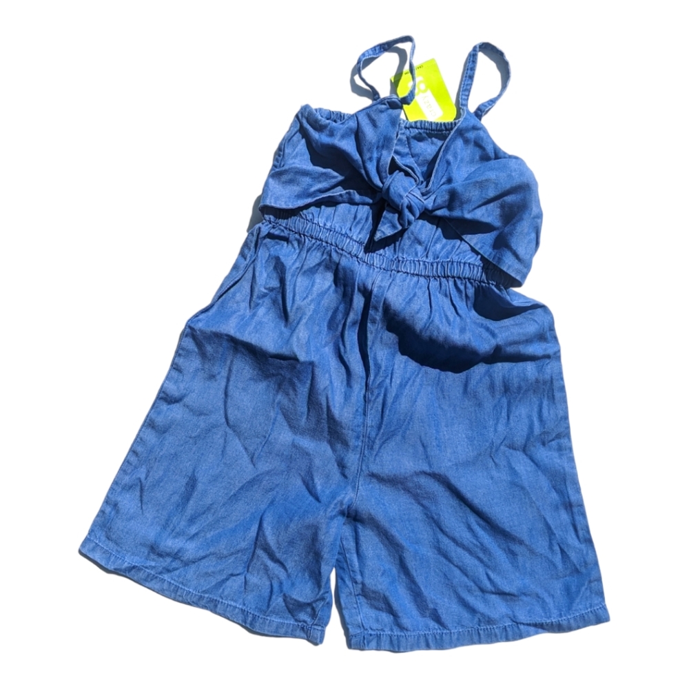 Crazy 8 Girls 2T Blue Jumper w/Knot on Front